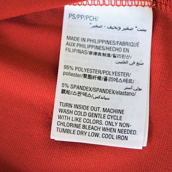 JM Collection Women Tunic Blouse Studded Terracotta Color Size Petite Small - Picture 7 of 7